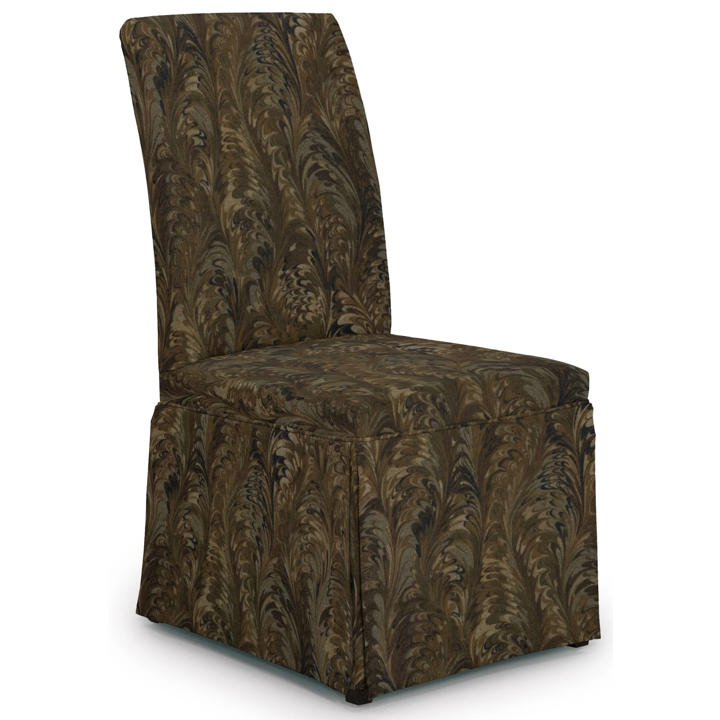 Best Home Furnishings Chairs - Dining 9810 29116 Hazel Skirted Dining Chair | Rune's Furniture ...
